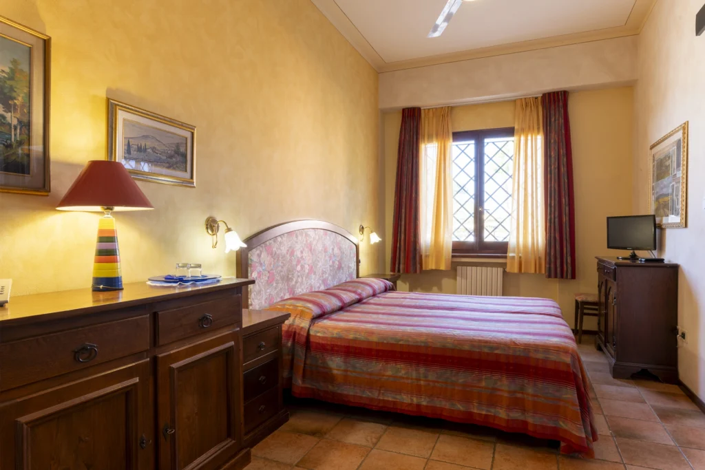 camera da letto standard dell'Agrihotel alla Tenuta Elisabetta