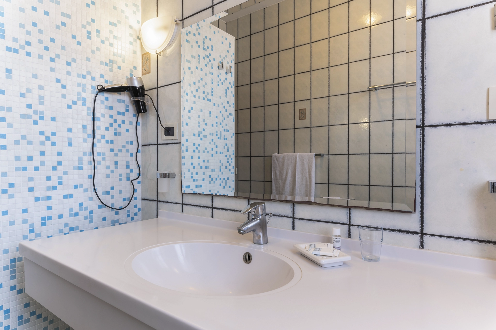 bagno degli appartamenti dell'Agrihotel alla Tenuta Elisabetta