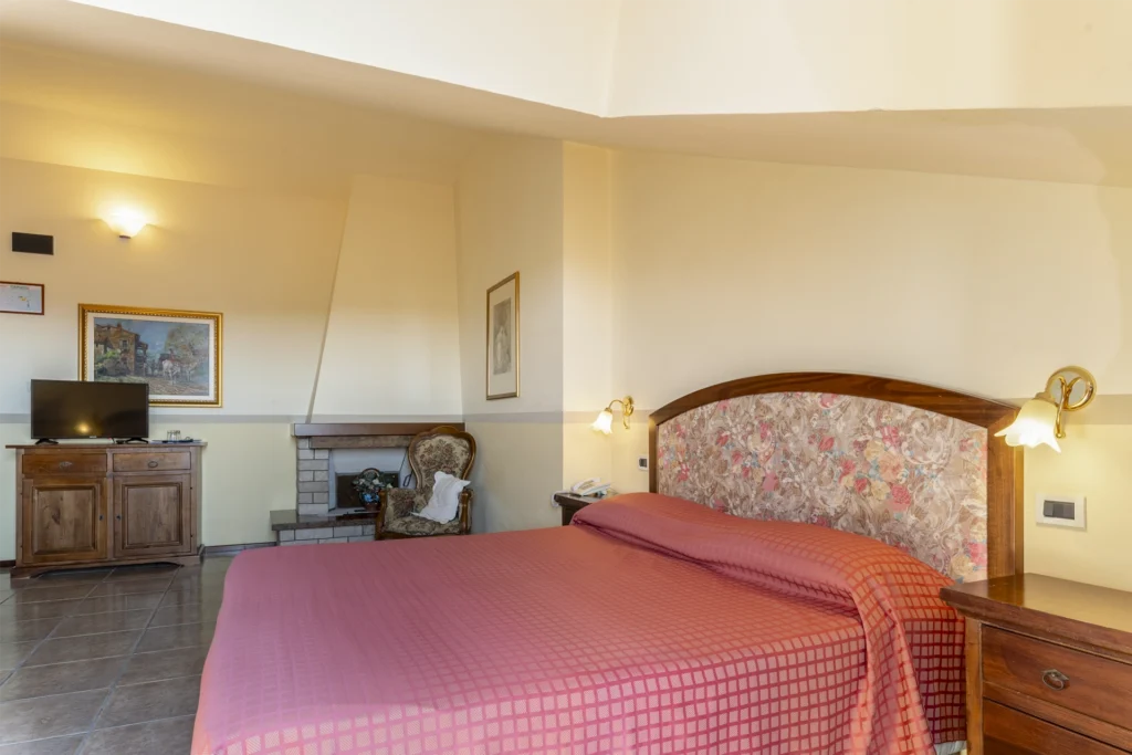 camera da letto superior dell'Agrihotel alla Tenuta Elisabetta